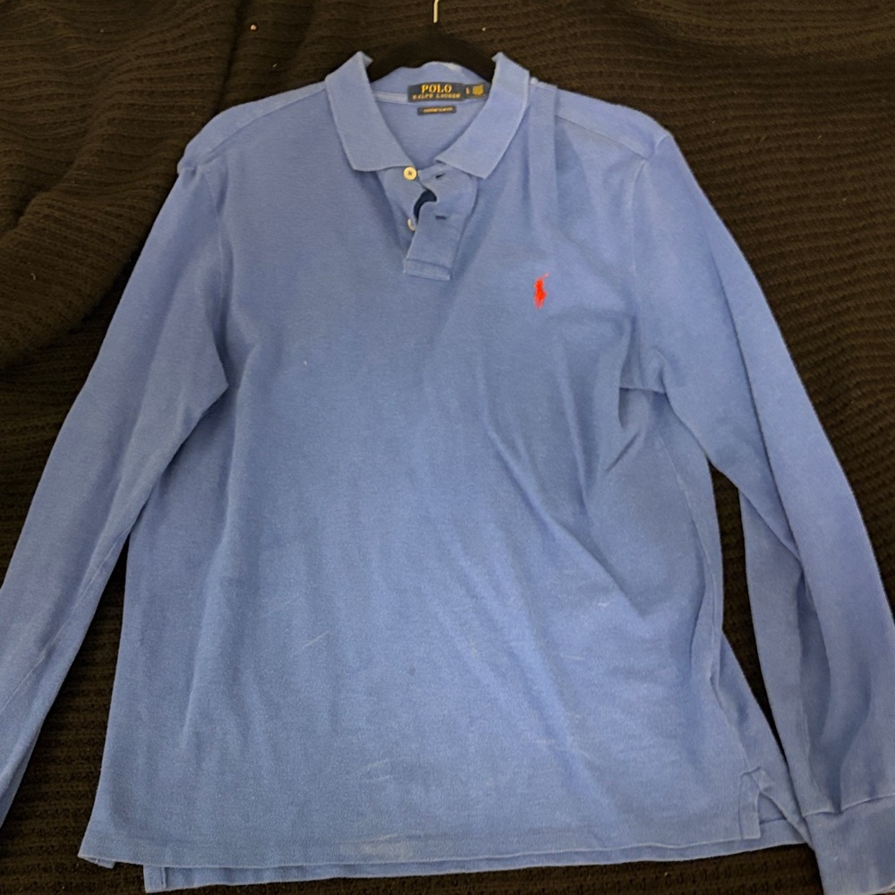 Polo by Ralph Lauren Men's Blue Polo Shirt